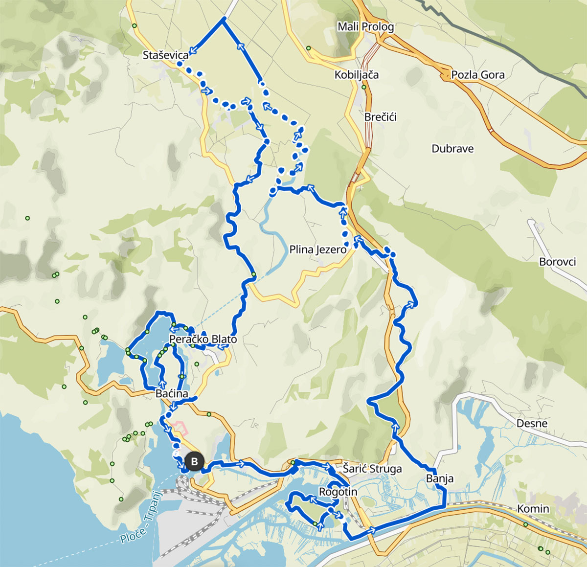 EpicRidesPloce-staza